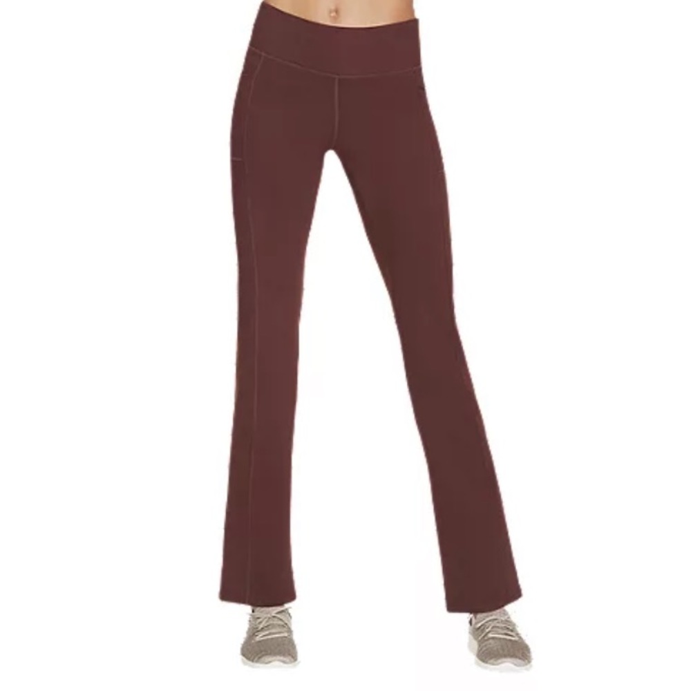 NWT Skechers Women's OG GOflex™ Walk Pants Size S Burgandy